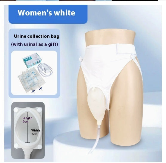 {{ brand }} Unisex Silicone Urine Bag – Bed Rest Catheter & Drainage System Plain white cloth Women - Silicone Chamber Pot Bed Rest Unisex Spe