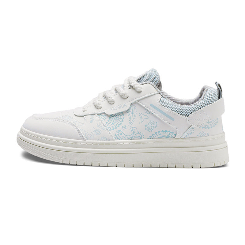 New Paisley Canvas Board Shoes – Fashion Low-Top Spring Style New Paisley Shoes All-match Fashion Low- | Ectron Online