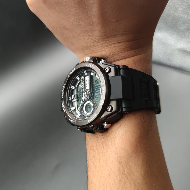 Men's Dual Display Sports Watch Dual Display Advanced Quartz Fashion Ele | Ectron Online