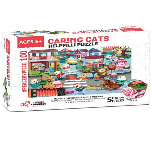Caring Cats Jigsaw Puzzle Caring Cats Piece Jigsaw Puzzle Play & L | Ectron Online