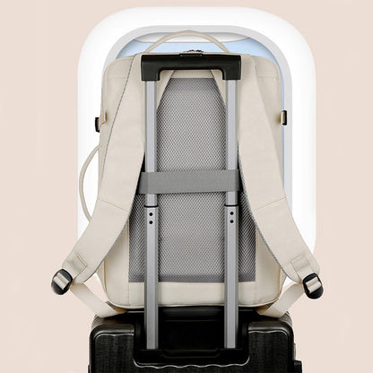 Unisex Large Business Backpack | Multiple Pocket Travel Computer Bag Large Capacity Backpack For Women Men Mu | Ectron Online