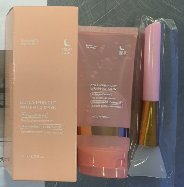 Collagen Wrapping Night Mask - Firming, Elasticity & Hydration Face Night Mask Collagen Wrapping Mask N | Ectron Online