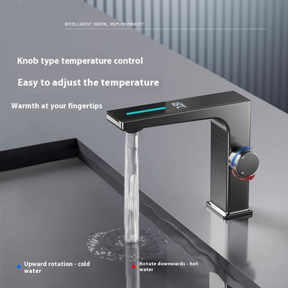 Intelligent Digital Display Basin Faucet