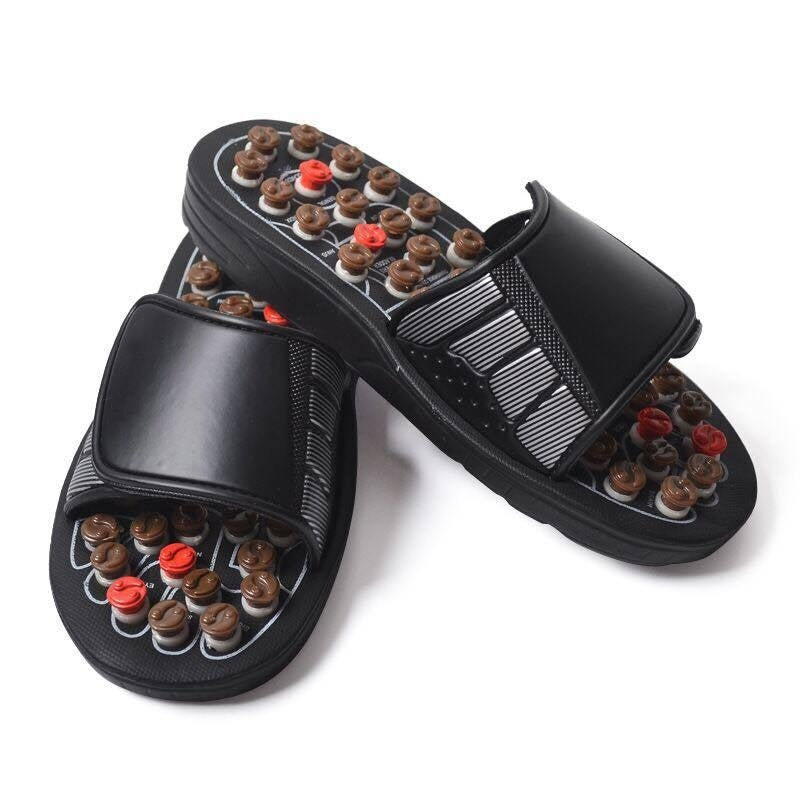Health Care Foot Acupoint Slippers Antiskid Shoe Health Care Foot Acupoint Slippers Antis | Ectron Online
