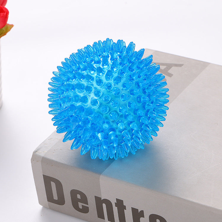 TPR Toy Spiky Ball Sounding Dog Toy – Durable & Fun Chew Toy TPR Toy Spiky Ball Sounding Dog | Ectron Online