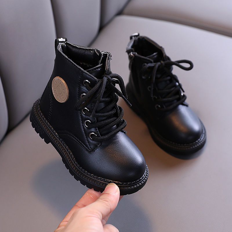 Baby Martin Boots with Cashmere Lining Baby And Cashmere Martin Booties | Ectron Online