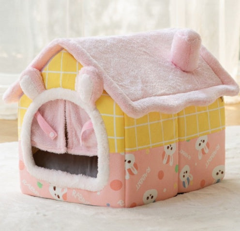 Cozy Pet Cave | Winter Pet Shelter Pet Nest | Ectron Online