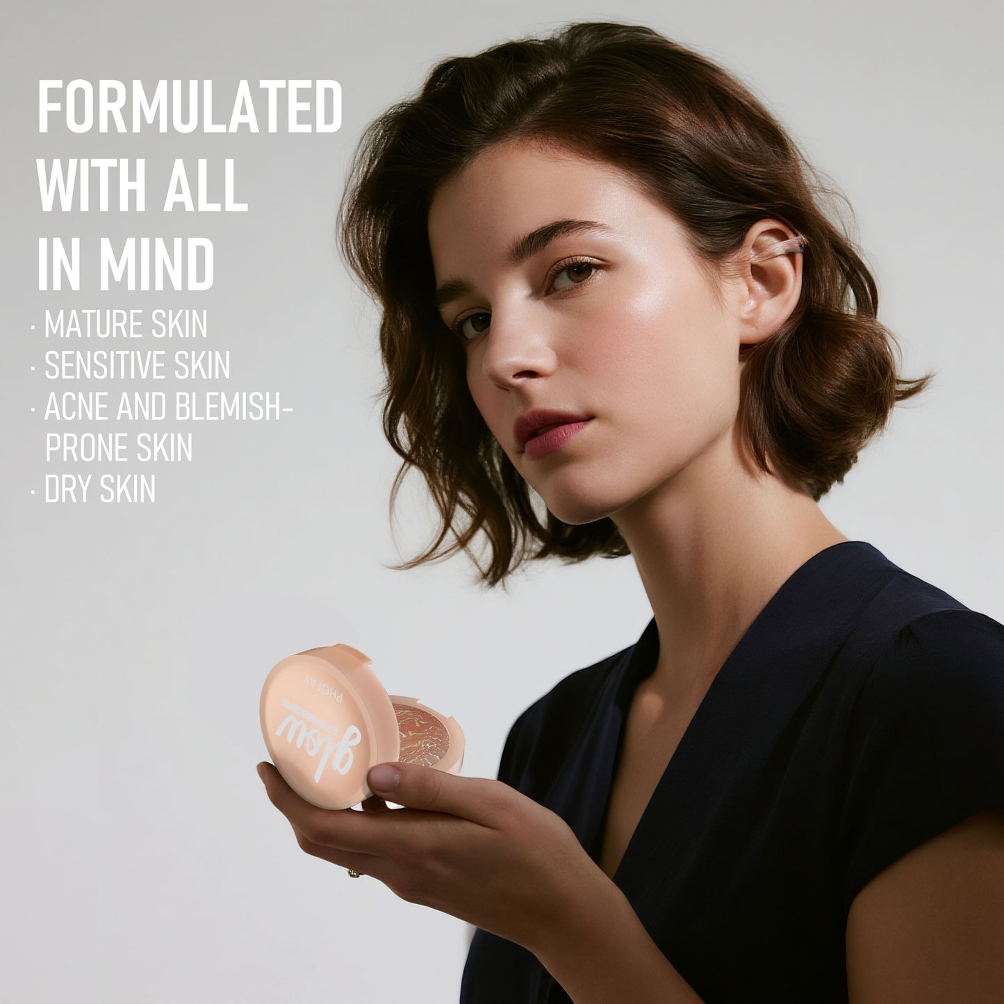 PHFOAY Matte Setting Pressed Powder