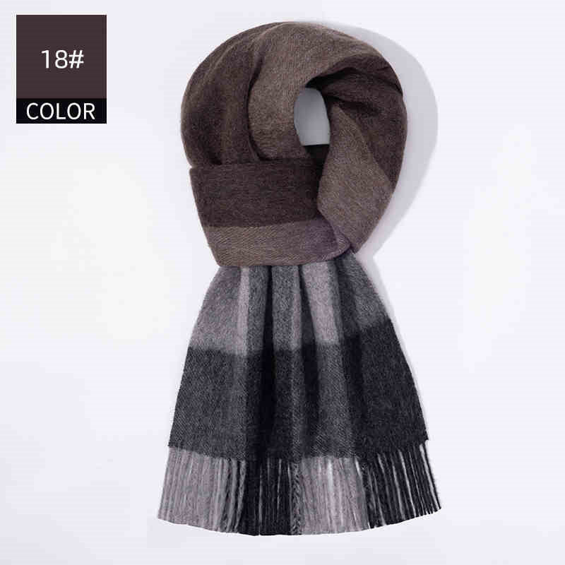 New Men's Cashmere Scarf Winter New Men's Cashmere Scarf | Ectron Online