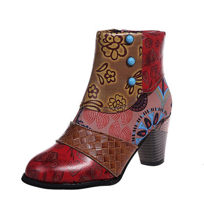 Bohemian Women's Martin Boots National Style