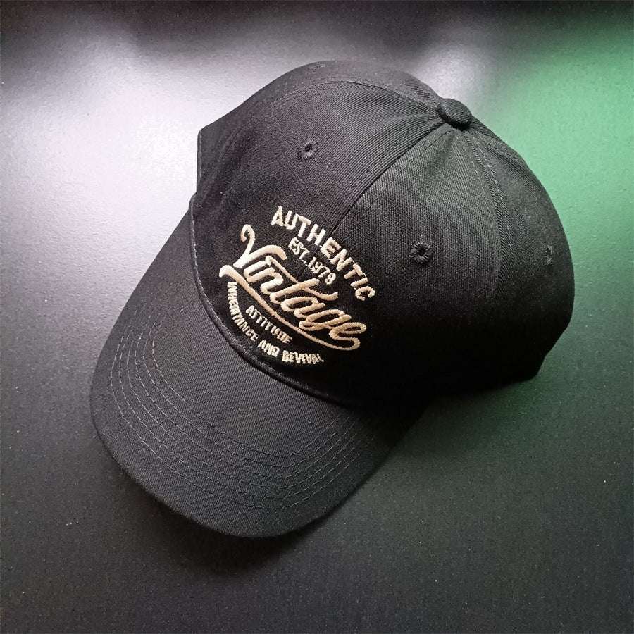 Unisex Embroidered Letter Baseball Cap – Cotton Dome Hat European And American Letter Embroidery | Ectron Online