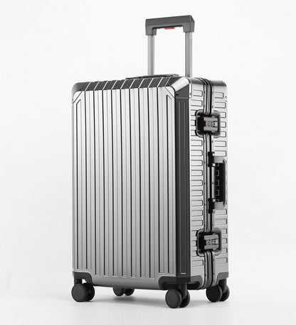 All-aluminum Magnesium Alloy Trolley Case Business Luggage