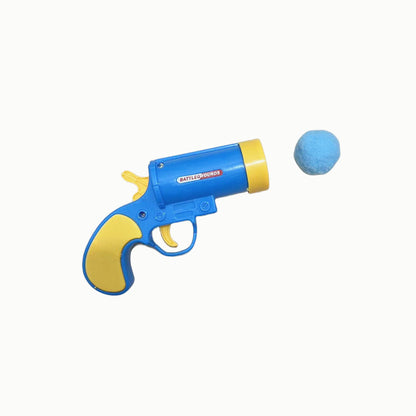 Cat Toy Pompons Gun Mute Ball