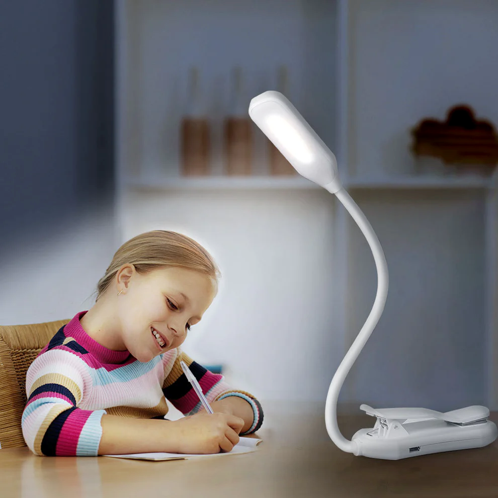 Desktop Light Touch New Folding Clip Light Reading Light