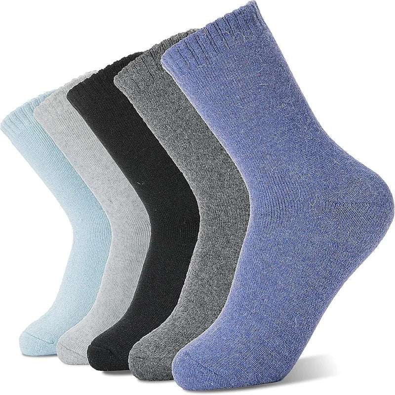 Unisex Thick Cashmere Blend Wool Tube Socks Cold-proof Warm Wool Unisex Thickened Ca | Ectron Online