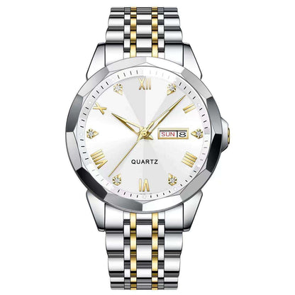 Men's High-Grade Business Watch Business Men's Watch Double Calendar Hig | Ectron Online
