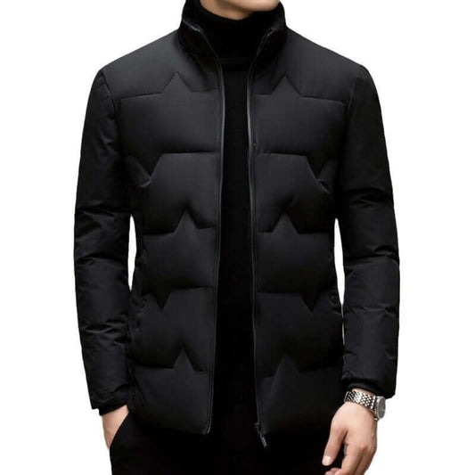 Men's Thickened Cotton-Padded Coat Men's Thickened Cotton-padded Coat Middl | Ectron Online