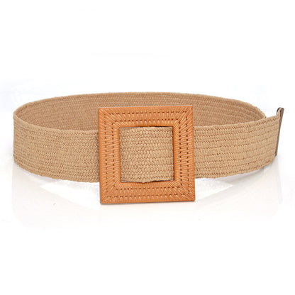 Bohemian Holiday Linen Woven Belt