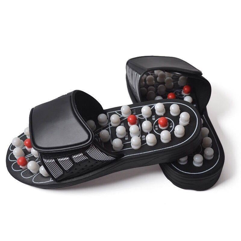 Health Care Foot Acupoint Slippers Antiskid Shoe Health Care Foot Acupoint Slippers Antis | Ectron Online