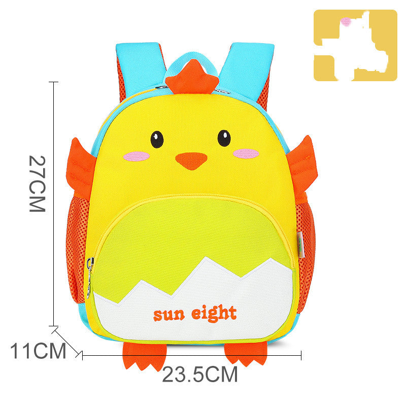 Lightweight Cartoon Backpack for Young Children – Comfortable & Playful Cute Cartoon Shoulders Baby Lightweight | Ectron Online
