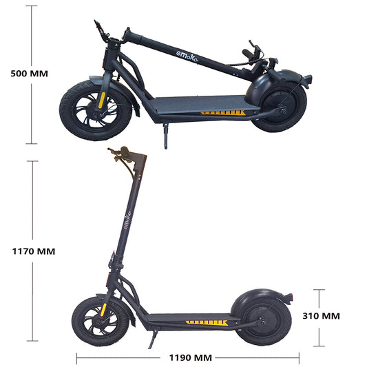 A19 Electric Scooter - 12-Inch Tires Lightweight Commuter Bike A19-12 Inch Electric Scooter | Ectron Online