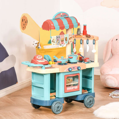 Kids Kitchen Food Stand Kids Kitchen Food Stand with Play Food | Ectron Online