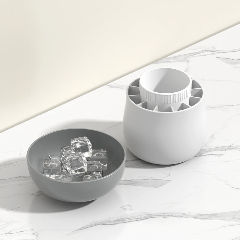 {{ brand }} Silicone Mushroom Ice Block Mold & Crushed Ice Maker Grey - Ice Maker Ktichen Gadgets