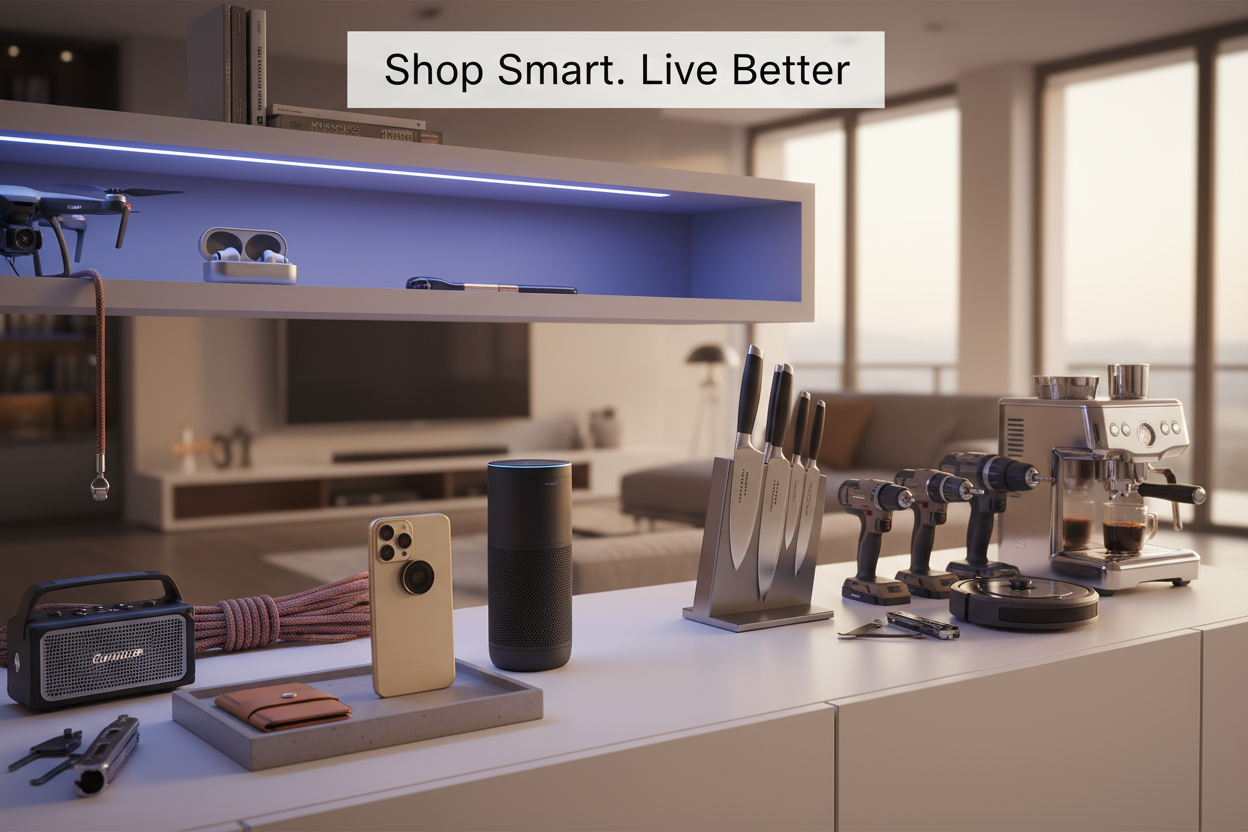 Discover Ectron Online's Latest Product Picks – a curated collection of trending gadgets, smart home tools, LED lighting, mobile accessories, and outdoor gear.

Upgrade your lifestyle with practical, innovative, and high-quality products. From kitchen essentials to tech must-haves and home improvement tools — all with free worldwide shipping.

Explore smart living. Shop now.

Shop Smart. Live Better
