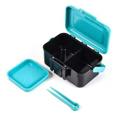 Dual-purpose bait box with handle