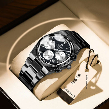 Men's Fashion Elegant Three Eyes And Six Needles Chronograph Watch Men's Fashion Elegant Three Eyes And Six | Ectron Online
