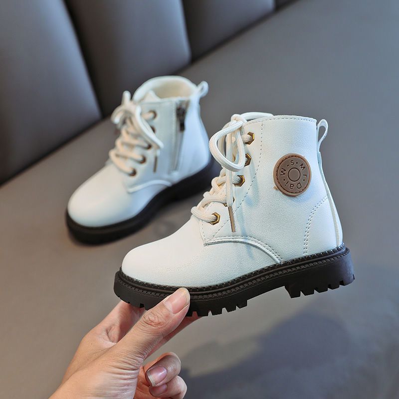 Baby Martin Boots with Cashmere Lining Baby And Cashmere Martin Booties | Ectron Online
