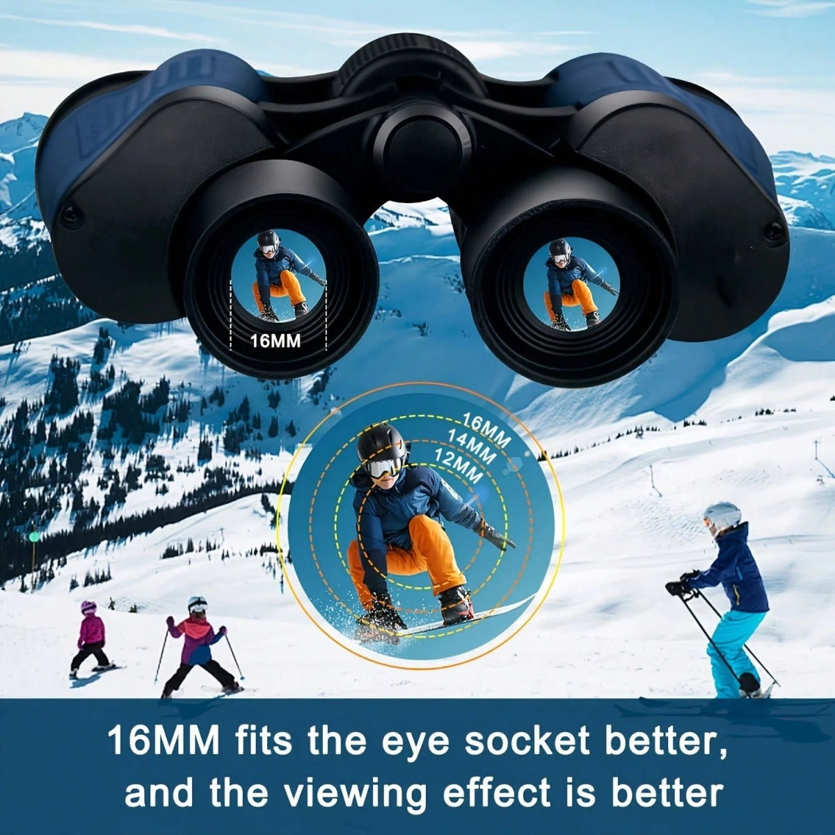 60x60 High-Powered Binoculars | Night Vision & Coordinate Compass
