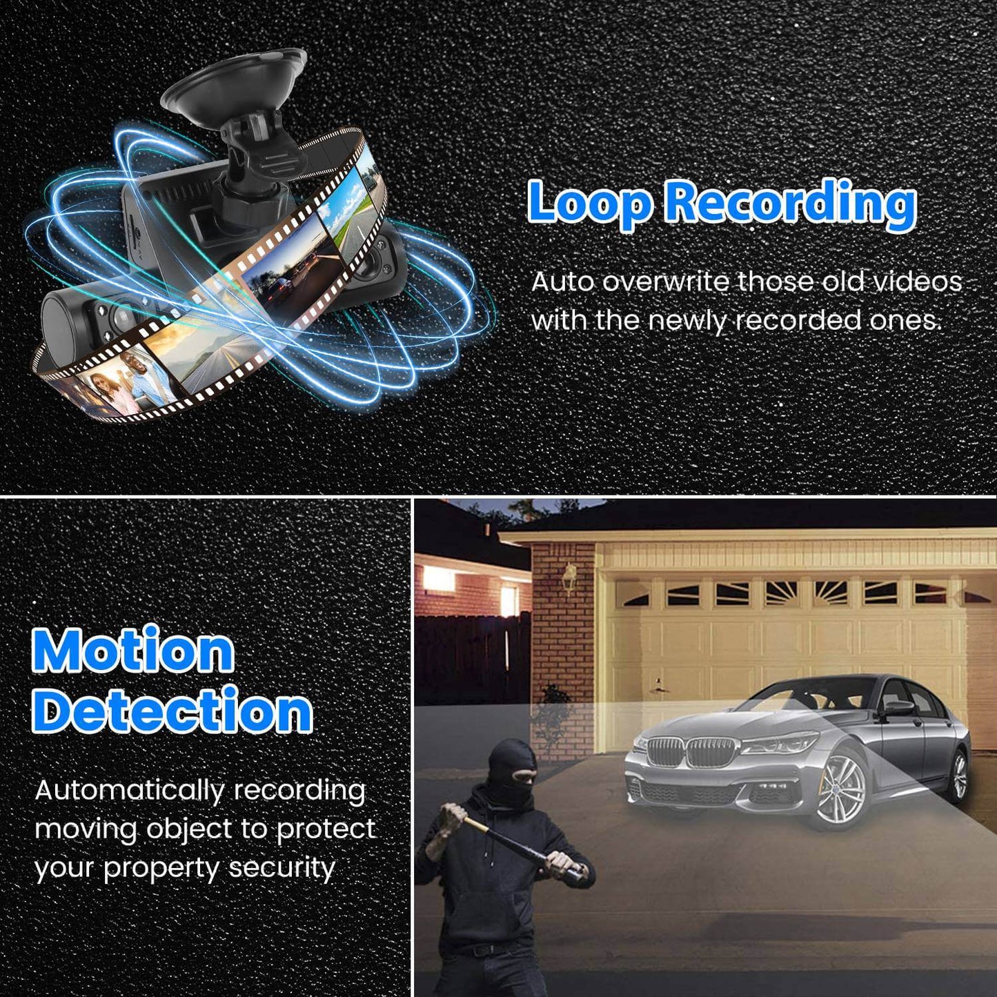 360° View 4-Channel Dash Cam - 1080P FHD Front & Triple Cabin/Rear Cameras 1Pc 360 Degree View FHD 4 Channel Dash C | Ectron Online