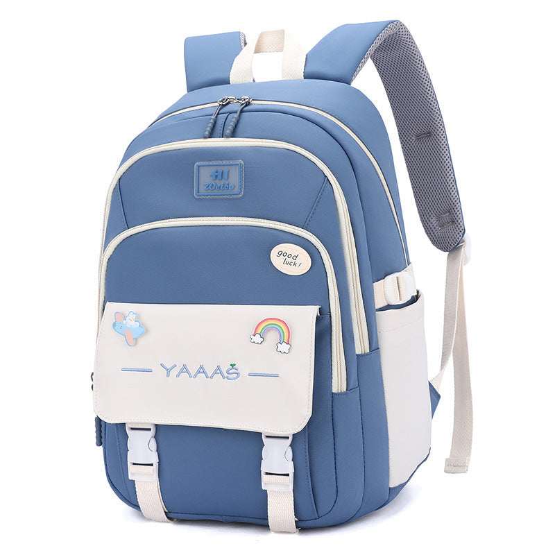 Oxford Cloth School Backpack | Waterproof Fashion Bag for Teens Oxford Cloth Waterproof Leisure Fashion | Ectron Online