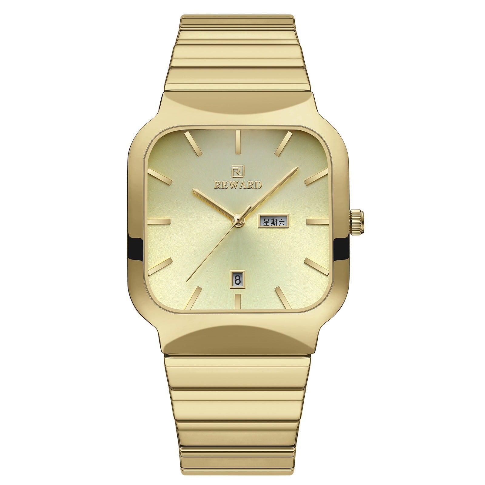 Square Double-point Casual Couple Functional Watch Square Double-point Casual Couple Functi | Ectron Online