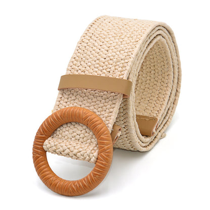 Bohemian Holiday Linen Woven Belt