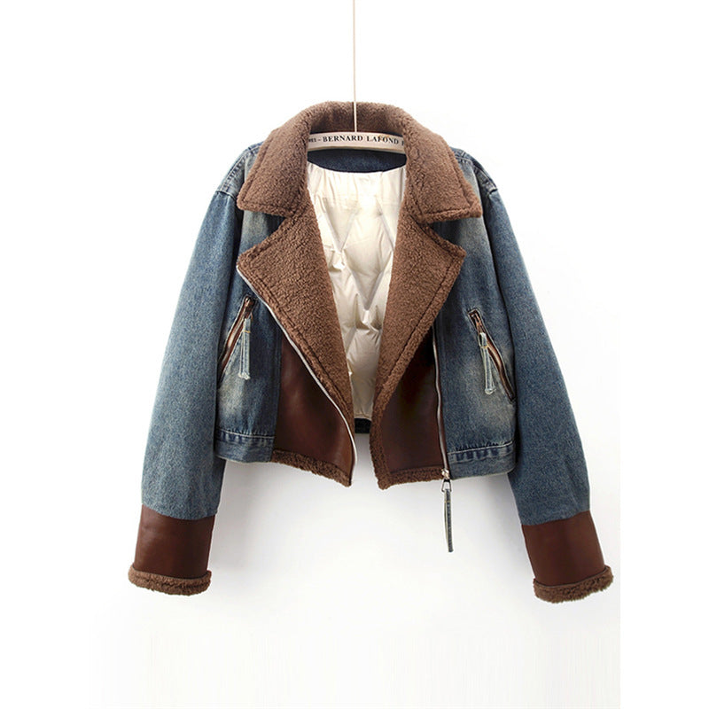 Women's Short Denim Coat
