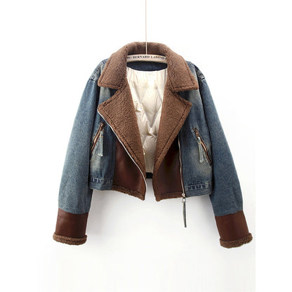 Women's Short Denim Coat