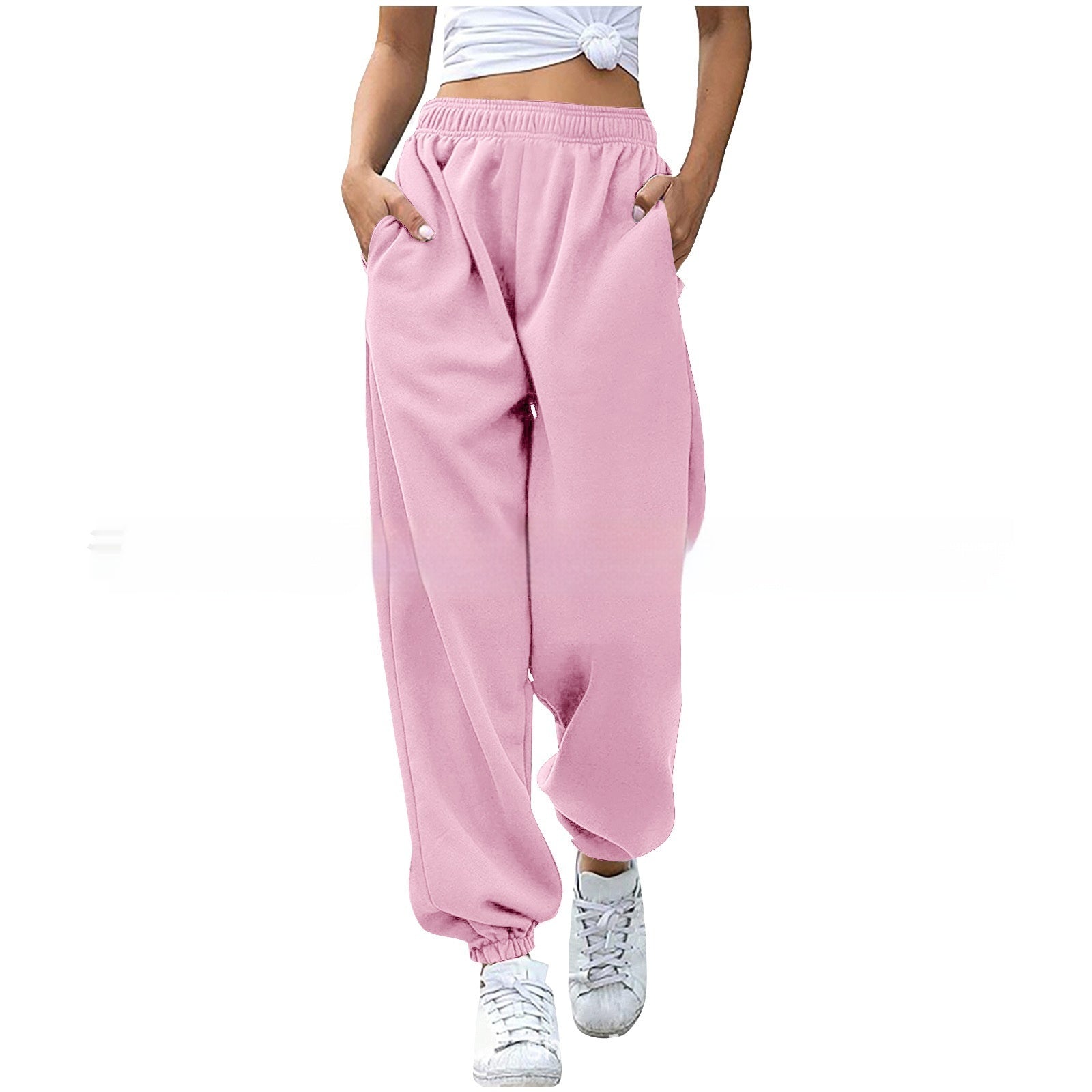 Women's Casual High Waisted Loose Sports Pants Women's Casual High Waisted Loose Sports | Ectron Online