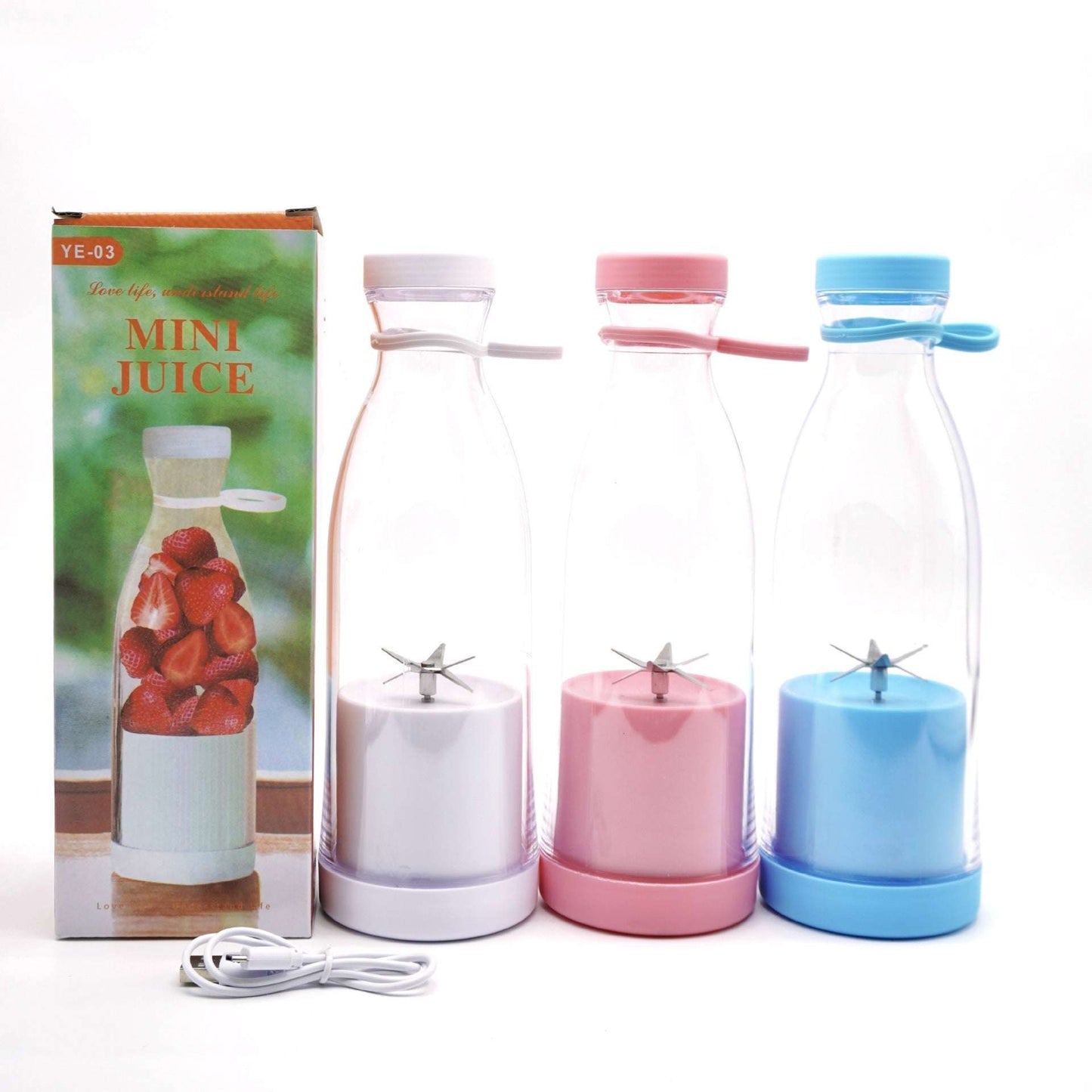 Electric USB Wine Bottle Blender & Juicer Cup