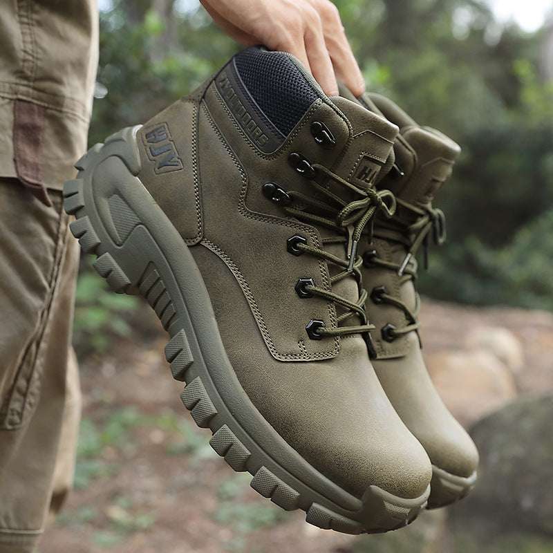 High-top Hiking Boots Outdoor Large Size Training Shoes
