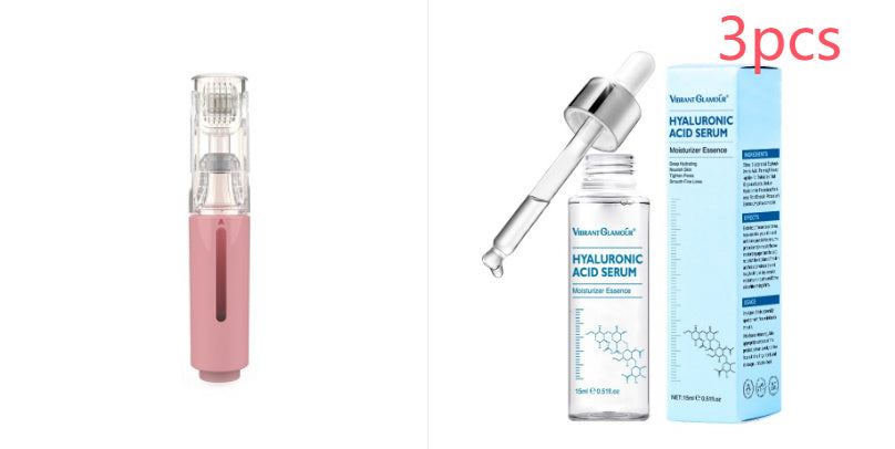 3-in-1 Lip & Beard Growth Roller – Treatment & Serum Applicator 3 In 1 Lip Care Roller Needle Roller Lip | Ectron Online