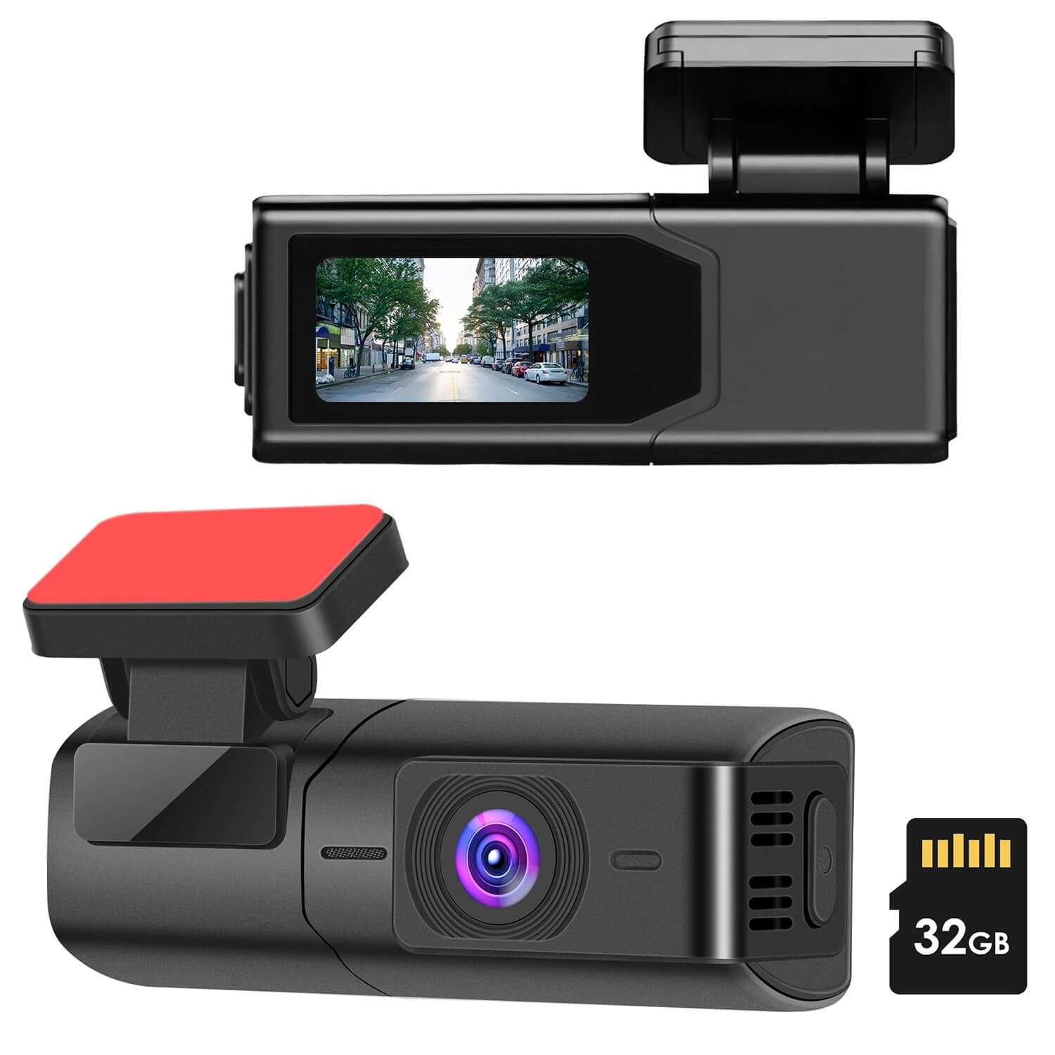 2K HD WiFi Front Dash Cam - 140° 1Pc 2K HD Front Dash Cam For Car With IP | Ectron Online