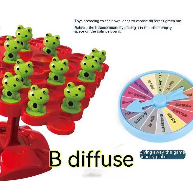 Frog Balance Tree Concentration Equilibrant Training Double Interactive Educational Board Game Toy