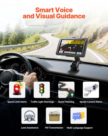 7-Inch Touch Screen GPS Navigator for Car GPS Navigator For Car 7 Inch Touch Scree | Ectron Online