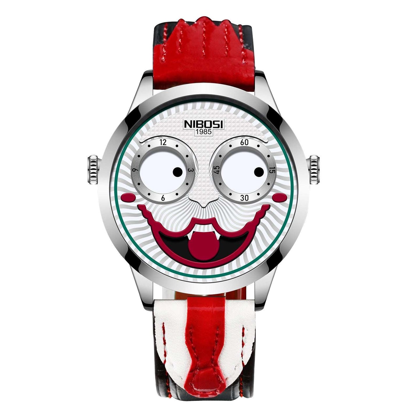 Russian Clown Men's Watch Russian Clown Men's Watch Leather Waterp | Ectron Online