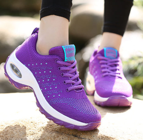 Fashion Simple Flying Woven Sneakers with Air Cushion Comfort Fashion Simple Flying Woven Sneakers Air | Ectron Online