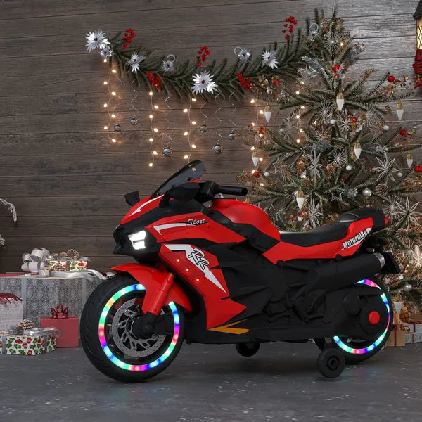 12V Kids Electric Ride-On Motorcycle