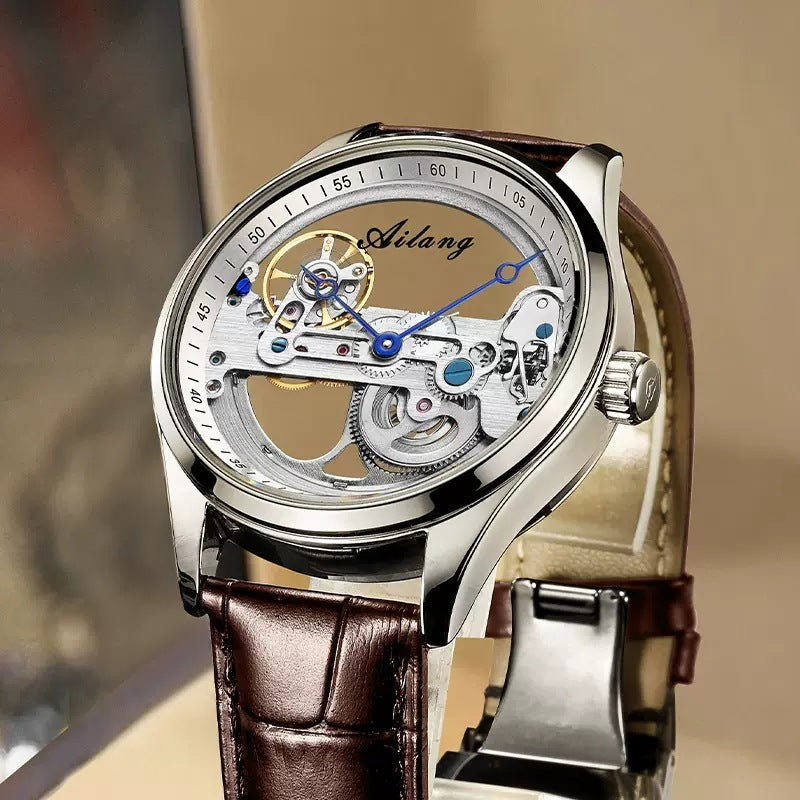 Timeless Elegance | Automatic Hollow Mechanical Watch Automatic Hollow Mechanical Watch Generation Hair | Ectron Online