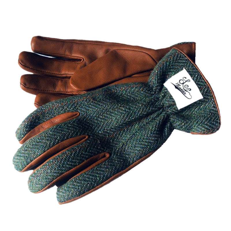 Motorcycle Leather Gloves Cold Protection In Winter Fleece-lined W | Ectron Online